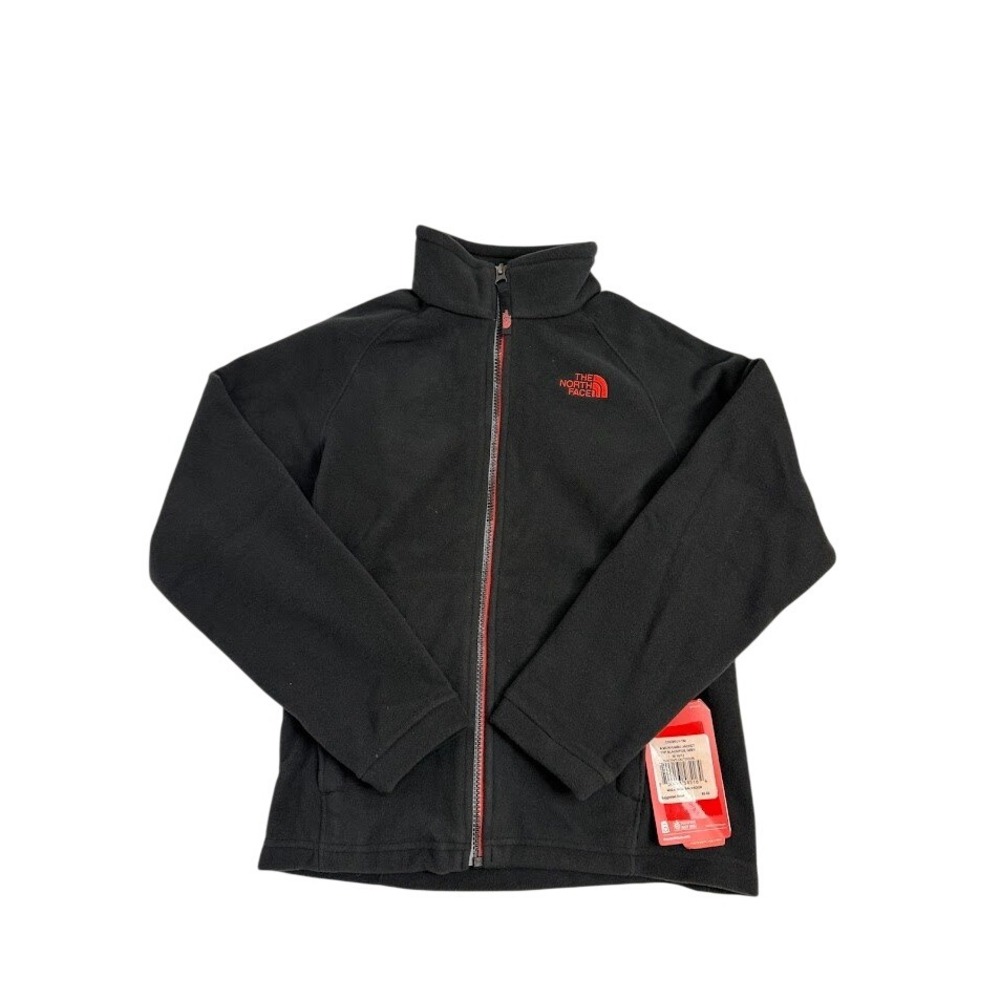 The North Face Boys McKhumbu Fleece Jacket Black Foil Grey M 10/12 CHC9KU1-YM